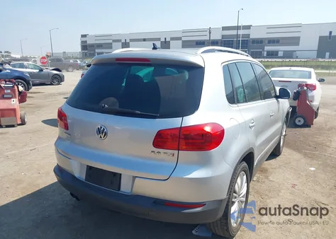 2012 Volkswagen Tiguan Se из США, поврежденный, VIN WVGAV7AX4CW528633